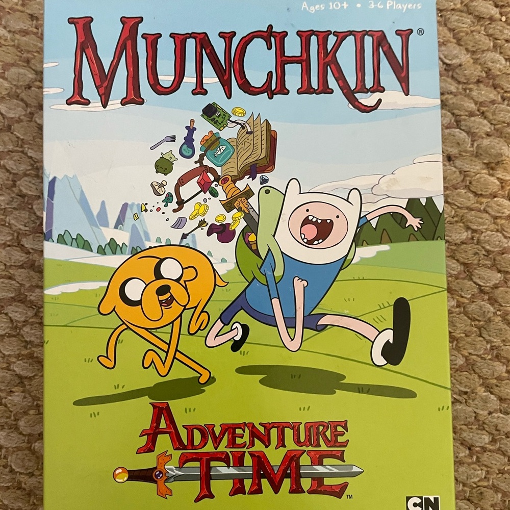 Munchkin Adventure Time Board Game - Steve Jackson Games 2014